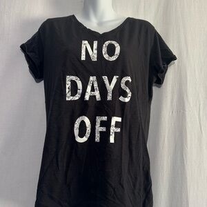 BCG Black Short Sleeve Tee with Motivational Print